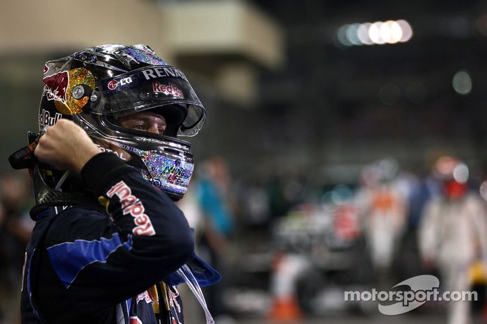 La celebración del campeón del mundo de Fórmula 1 2010, Sebastian Vettel