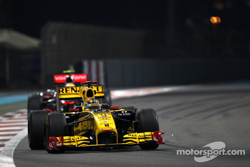 Robert Kubica, Renault F1 Team, GP Abu Zabi 2010
