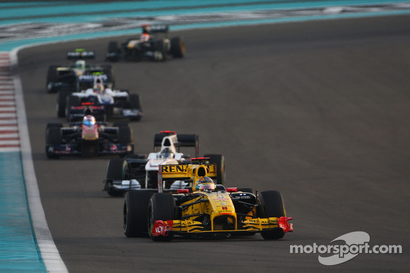 Robert Kubica, Renault F1 Team, GP Abu Zabi 2010
