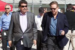 NASCAR President Mike Helton and NASCAR CEO and Chairman Brian France
