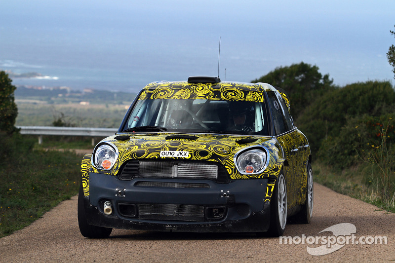 Mini Countryman Wrc 25 Testing In Sassari Sardinia At Mini