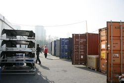 View in to the Container Paddock