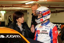 Michèle Mouton et Alain Prost