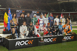 Séance photo avec les pilotes de la Race of Champions