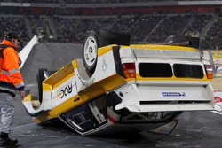 Michèle Mouton fait des tonneaux en Audi Quattro S1