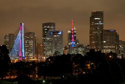 Sao Paulo nacht sfeerbeeld