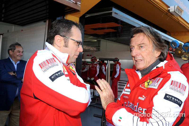 Luca di Montezemolo ve Stefano Domenicali