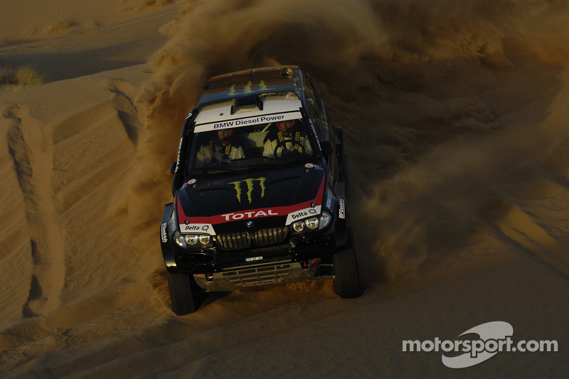 Team X-raid: Stéphane Peterhansel y Jean-Paul Cottret