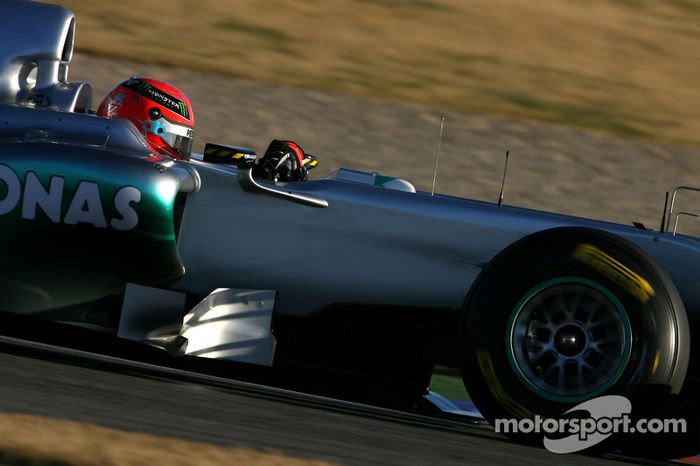 Michael Schumacher fue el más rápido