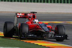 Timo Glock, Marussia Virgin Racing, MVR-02- Formula 1 Testing