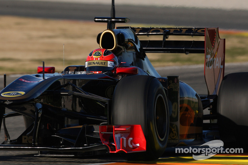 Robert Kubica, Lotus Renault GP, R31 ve his moveable arka kanat