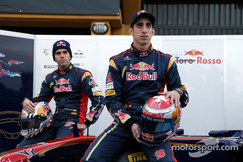 Jaime Alguersuari, Scuderia Toro Rosso and Sebastien Buemi, Scuderia Toro Rosso