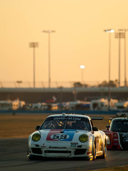 #59 Brumos Racing Porsche GT3: Andrew Davis, Hurley Haywood, Leh Keen, Marc Lieb