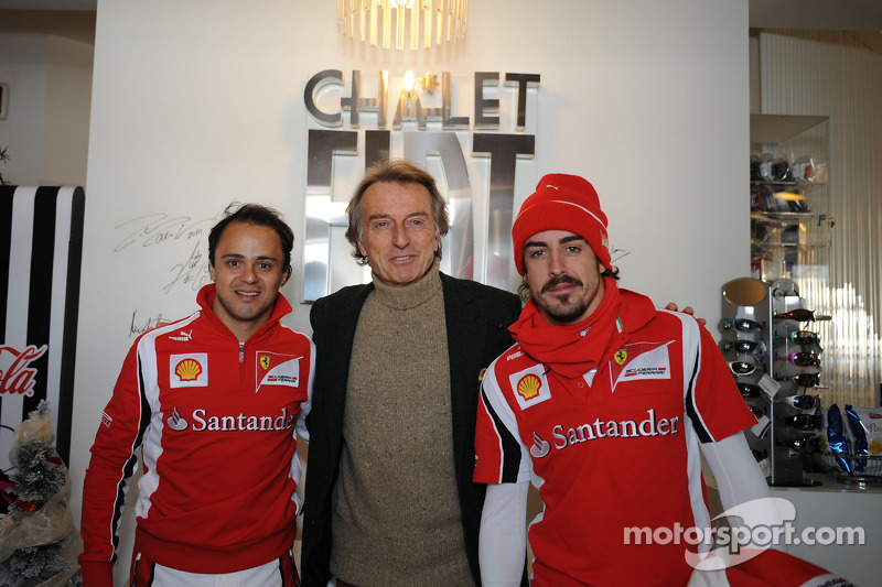 Felipe Massa, Luca di Montezemolo, Fernando Alonso