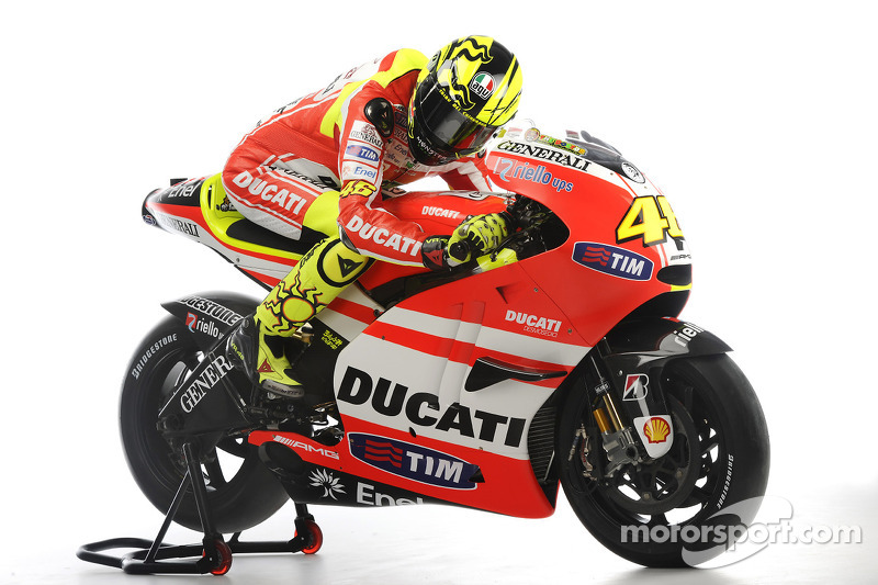 Valentino Rossi, Ducati, met de Ducati Desmosedici GP11