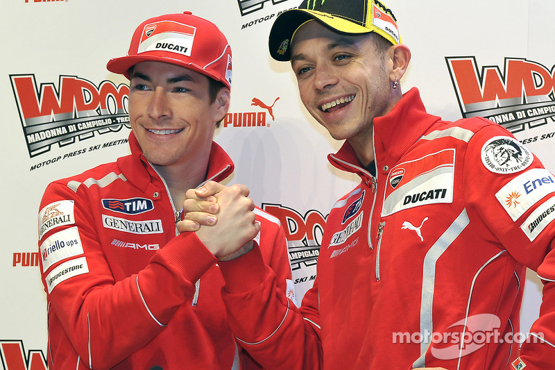 Buena relación con Nicky Hayden