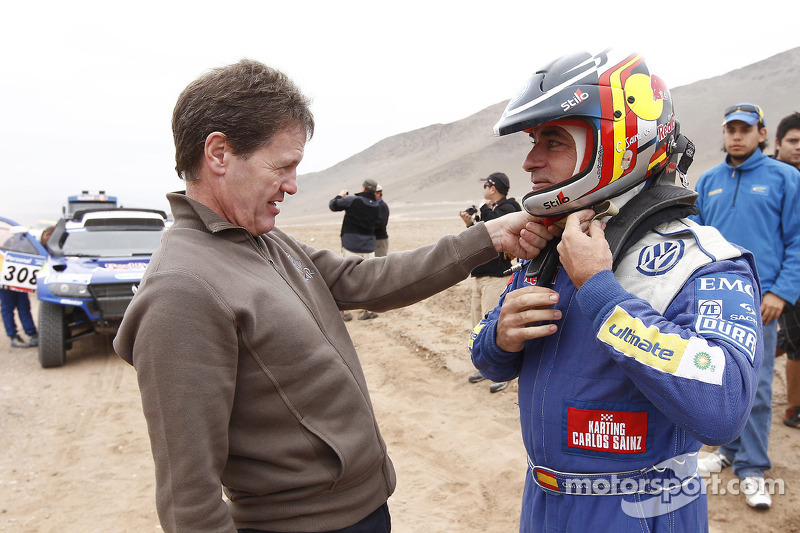 Malcolm Wilson y Carlos Sainz