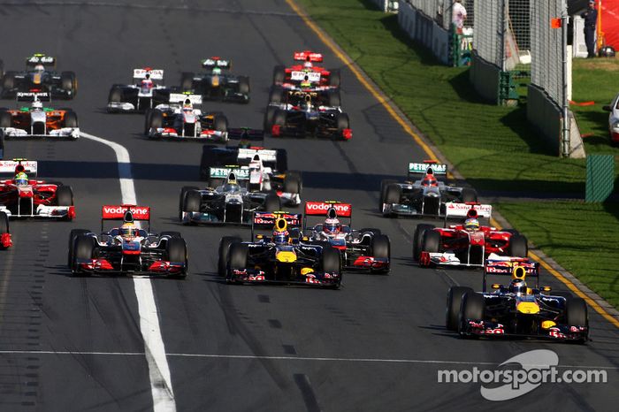 Inicio de la carrera