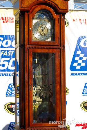 Victory lane: the traditional winning trophy at Martinsville