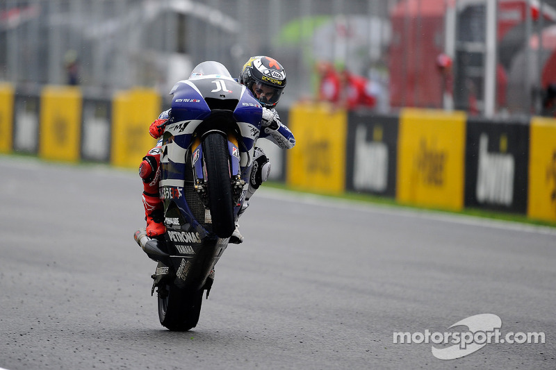 Jorge Lorenzo, Yamaha Factory Racing, vainqueur de la course