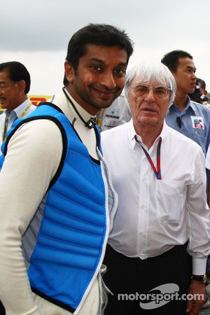 Нараин Картикеян, Hispania Racing F1 Team и Берни Экклстоун