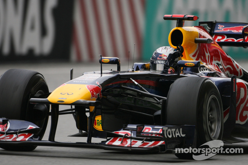 Yarış galibi Sebastian Vettel, Red Bull Racing