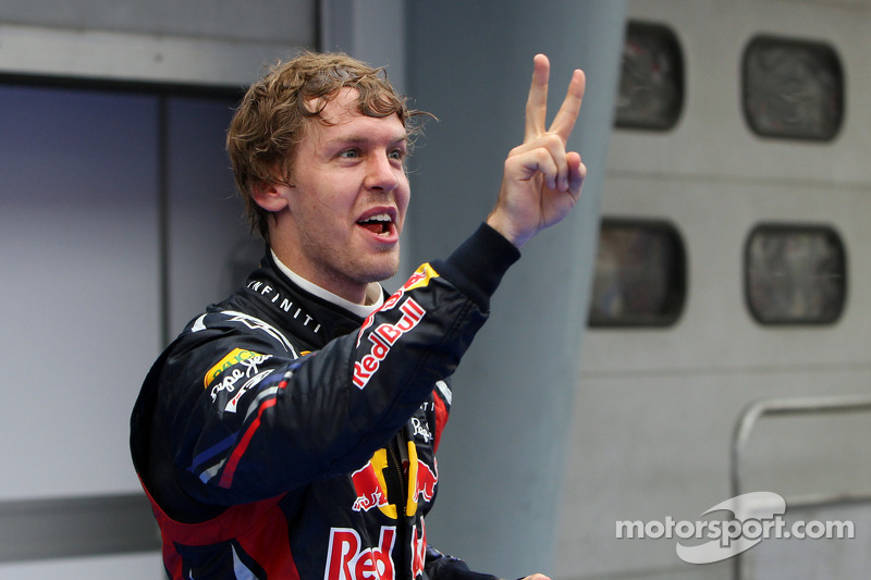 Yarış galibi Sebastian Vettel, Red Bull Racing
