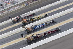 Larry Dixon, Tony Schumacher, Antron Brown and Del Worsham