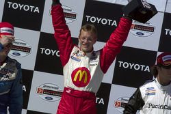 Podium: race winner Sébastien Bourdais