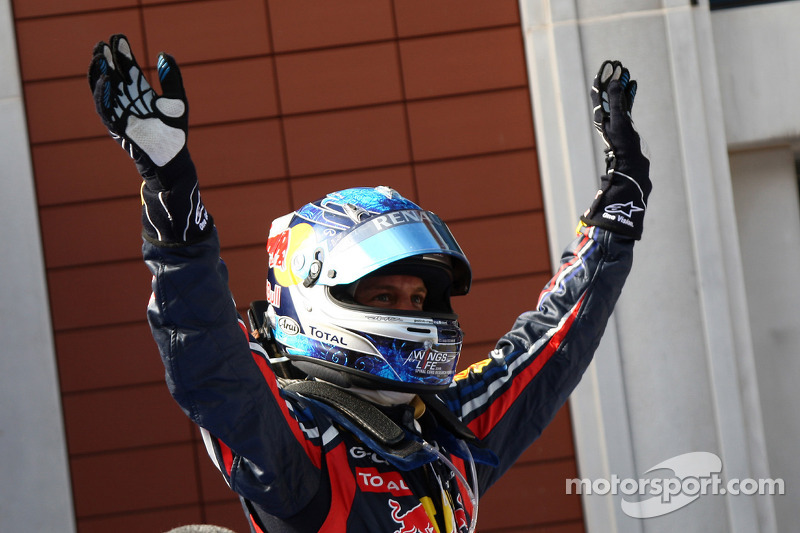 Yarış galibi Sebastian Vettel, Red Bull Racing