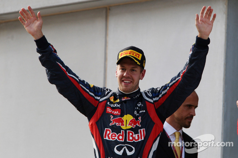 Yarış galibi Sebastian Vettel, Red Bull Racing