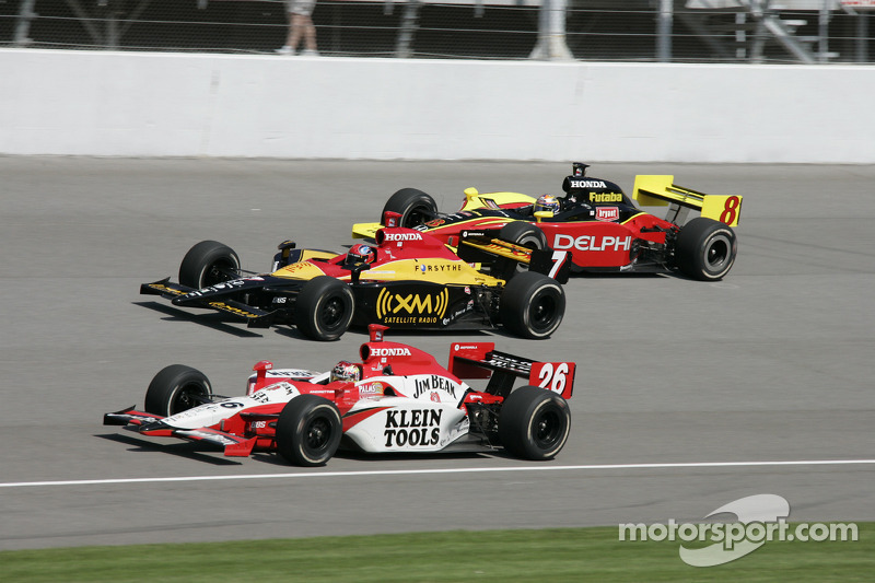 Dan Wheldon, Bryan Herta and Scott Sharp
