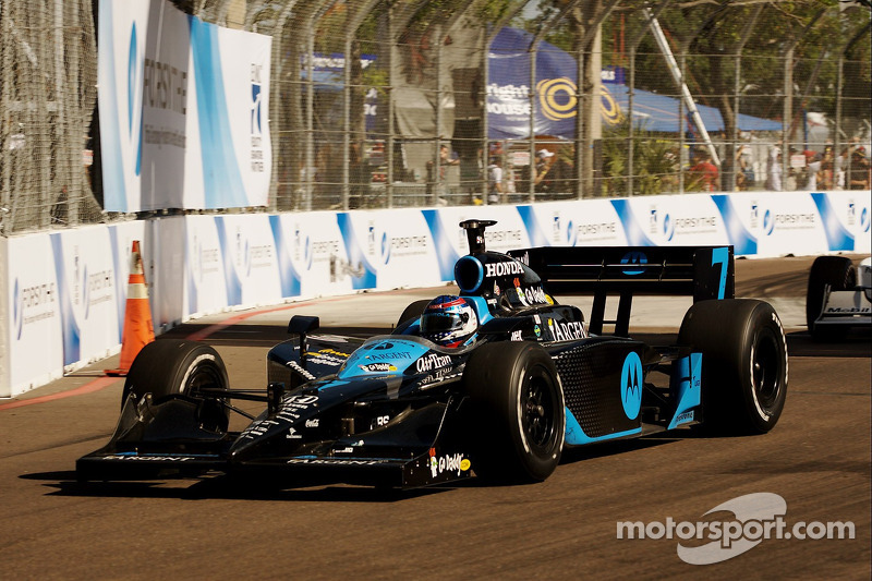 Danica Patrick en el equipo de Andretti