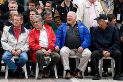 Bobby Unser, Al Unser, A.J. Foyt and Rick Mears