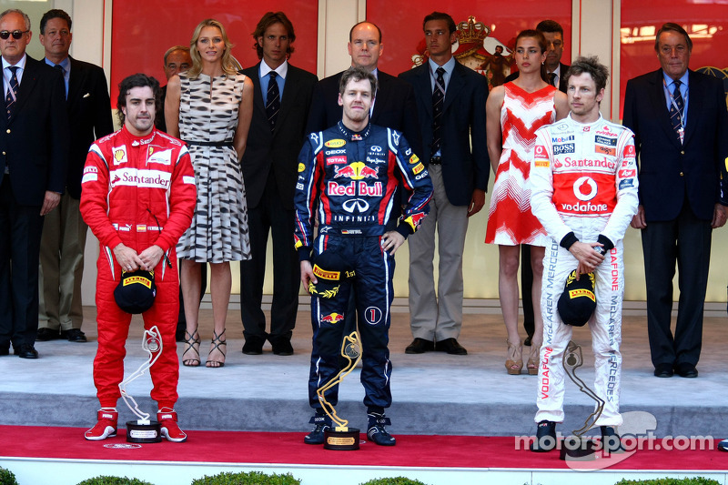 67- Fernando Alonso, 2º en el GP de Mónaco 2011 con Ferrari
