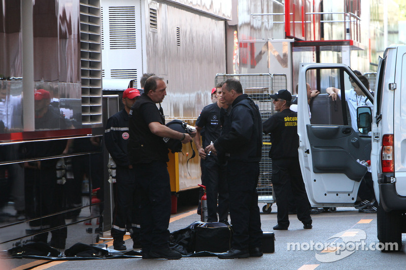 Paddock cerrado y evacuado por una alerta de bomba