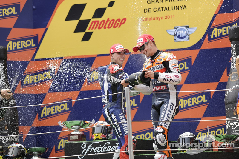 Jorge Lorenzo, Yahama Factory Racing, Casey Stoner, Repsol Honda Team