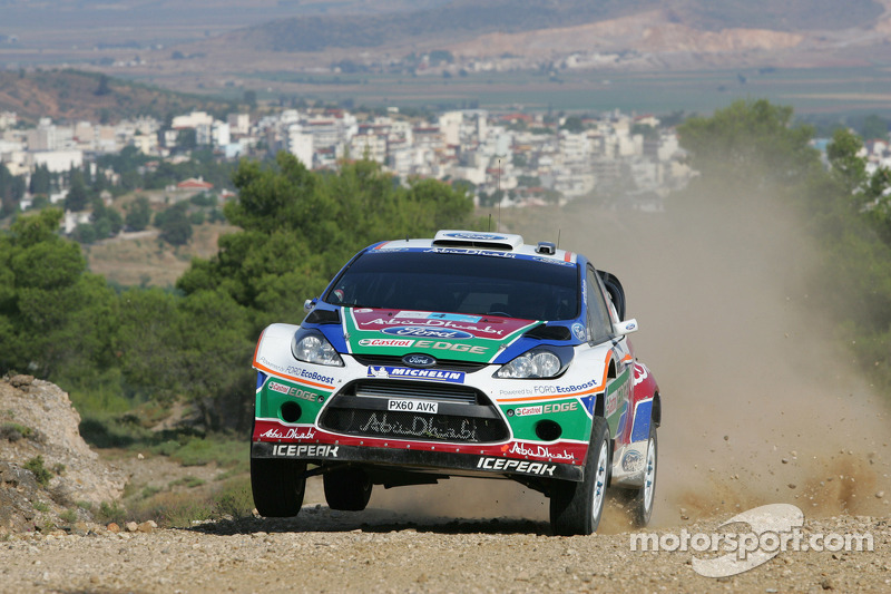 Jari-Matti Latvala y Miikka Anttila, Ford Fiesta RS WRC, BP Ford Abu Dhabi World Rally Team
