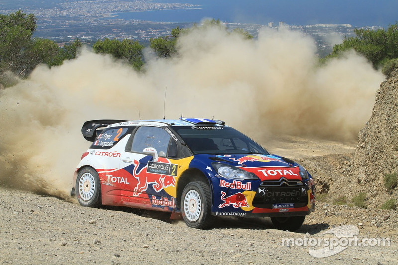 Sebastien Ogier y Julien Ingrassia, Citroen DS3 WRC, Citroen Total World Rally Team