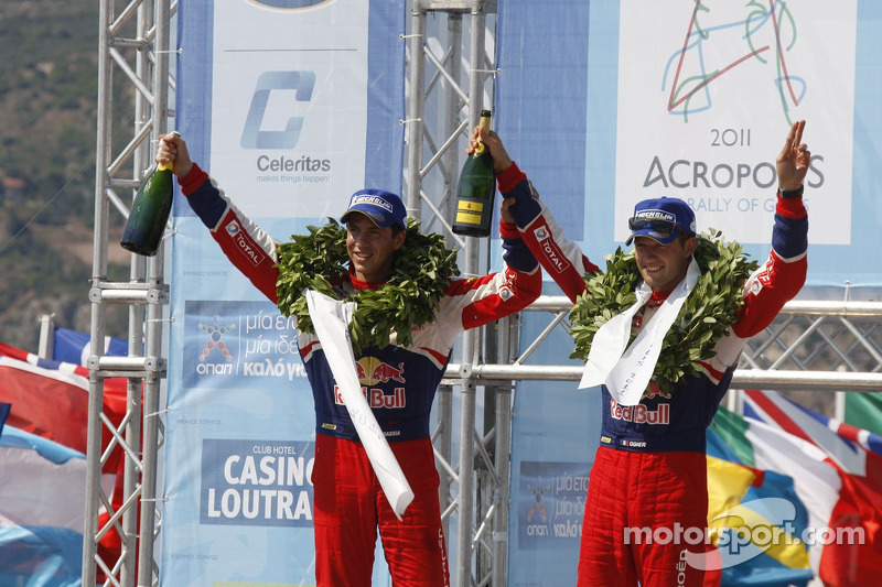 Sebastien Ogier y Julien Ingrassia, Citroen DS3 WRC, Citroen Total World Rally Team