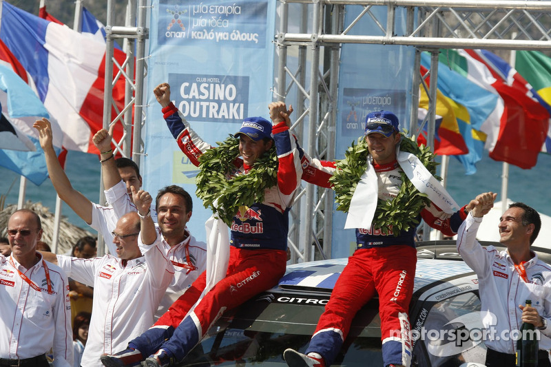 Sebastien Ogier y Julien Ingrassia, Citroen DS3 WRC, Citroen Total World Rally Team