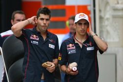 Jaime Alguersuari, Scuderia Toro Rosso and Sébastien Buemi, Scuderia Toro Rosso