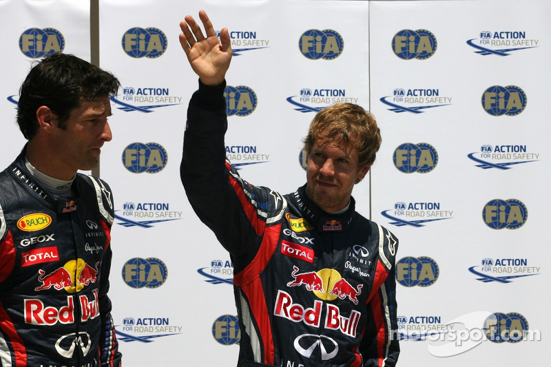 Mark Webber, Red Bull Racing ve Sebastian Vettel, Red Bull Racing