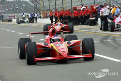 Jimmy Vasser and Tony Stewart