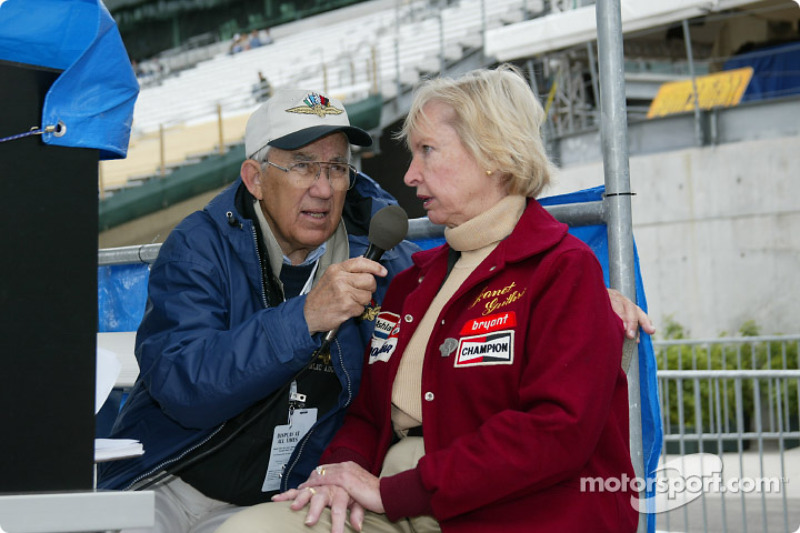 Jim Philippe and Janet Guthrie