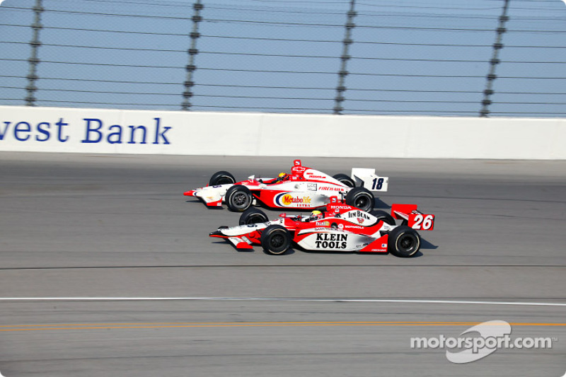 Ed Carpenter and Dan Wheldon