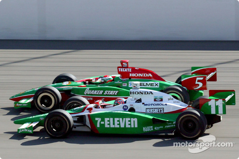 Adrián Fernández y Tony Kanaan