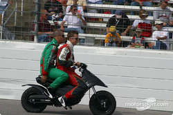 Dan Wheldon and Tony Kanaan