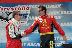 Dan Wheldon and Bryan Herta