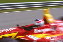 Jimmy Vasser leaves pit lane